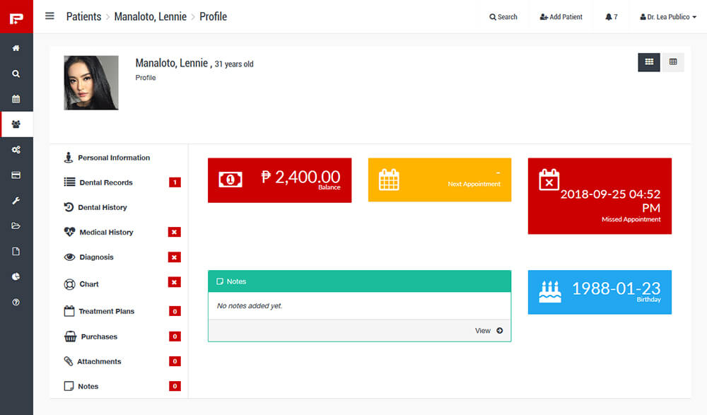 PIMSPlus - Access your patients' records anytime, anywhere. (Patient Information Management System for Dentists) PIMSPlus - Access your patients' records anytime, anywhere. (Patient Information Management System for Dentists)